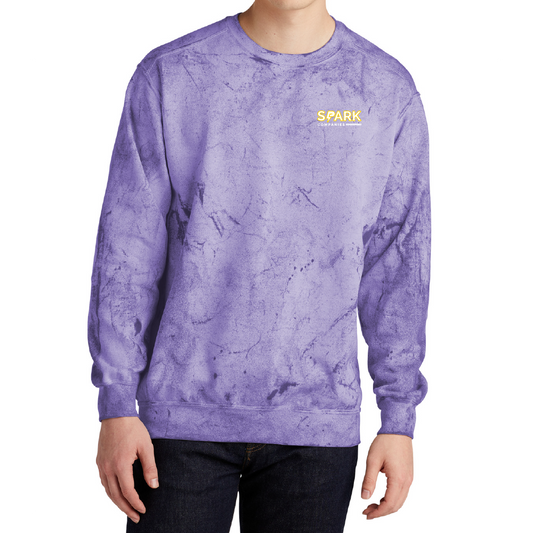 Spark Companies Comfort Colors® Color Blast Crewneck Sweatshirt