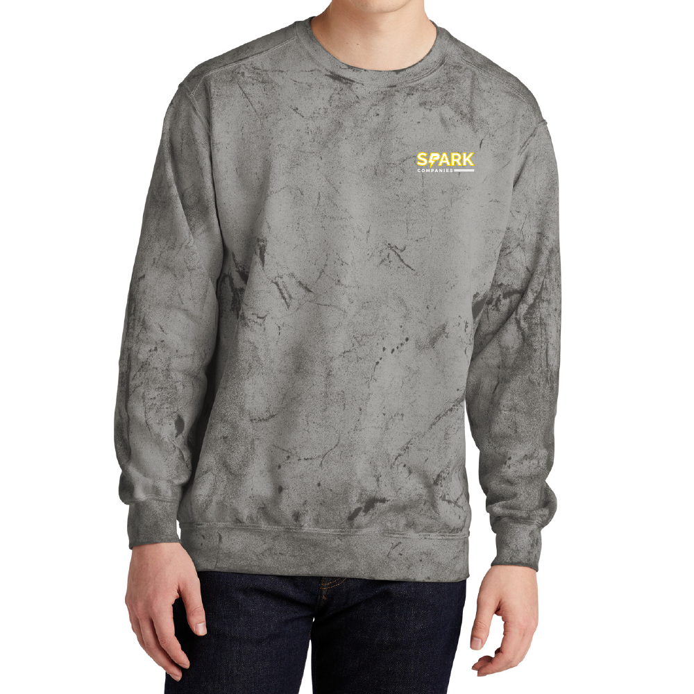Spark Companies Comfort Colors® Color Blast Crewneck Sweatshirt