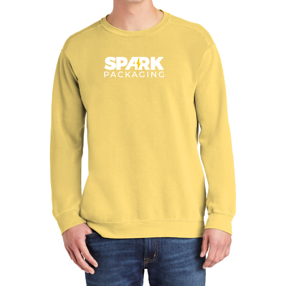Spark Packaging Premium Cotton Crewneck Sweatshirt