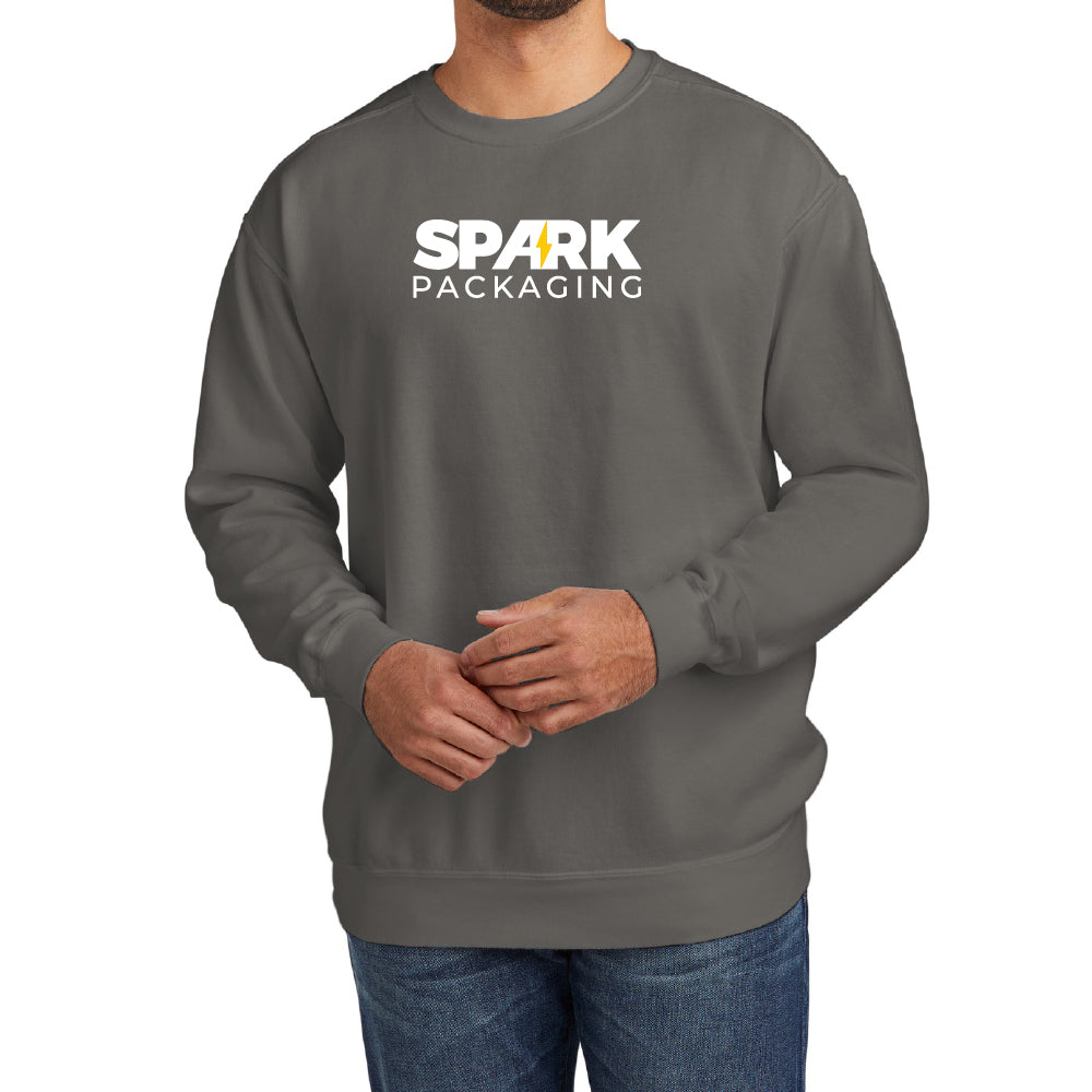 Spark Packaging Premium Cotton Crewneck Sweatshirt