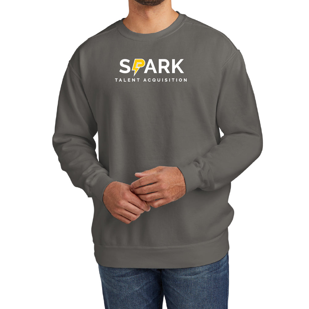 Spark Talent Acquisition Premium Cotton Crewneck Sweatshirt