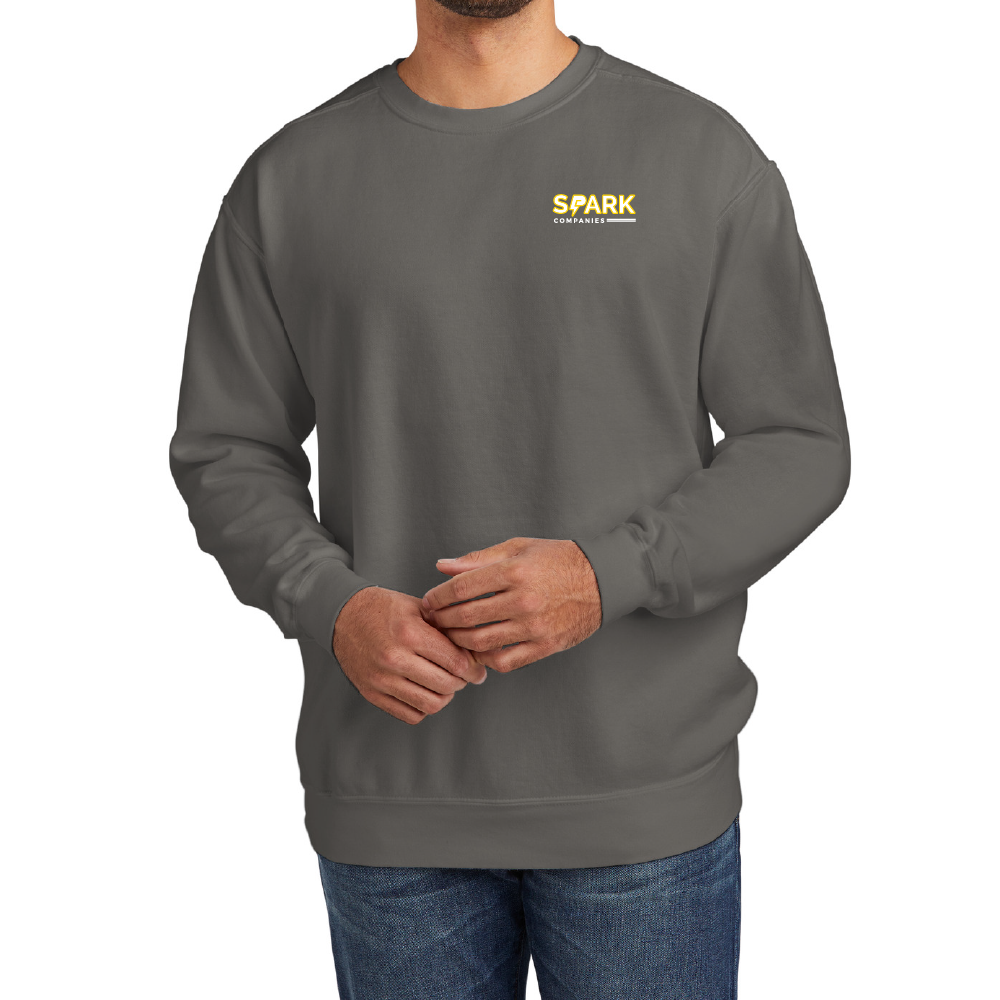 Spark Companies Premium Cotton Crewneck Sweatshirt