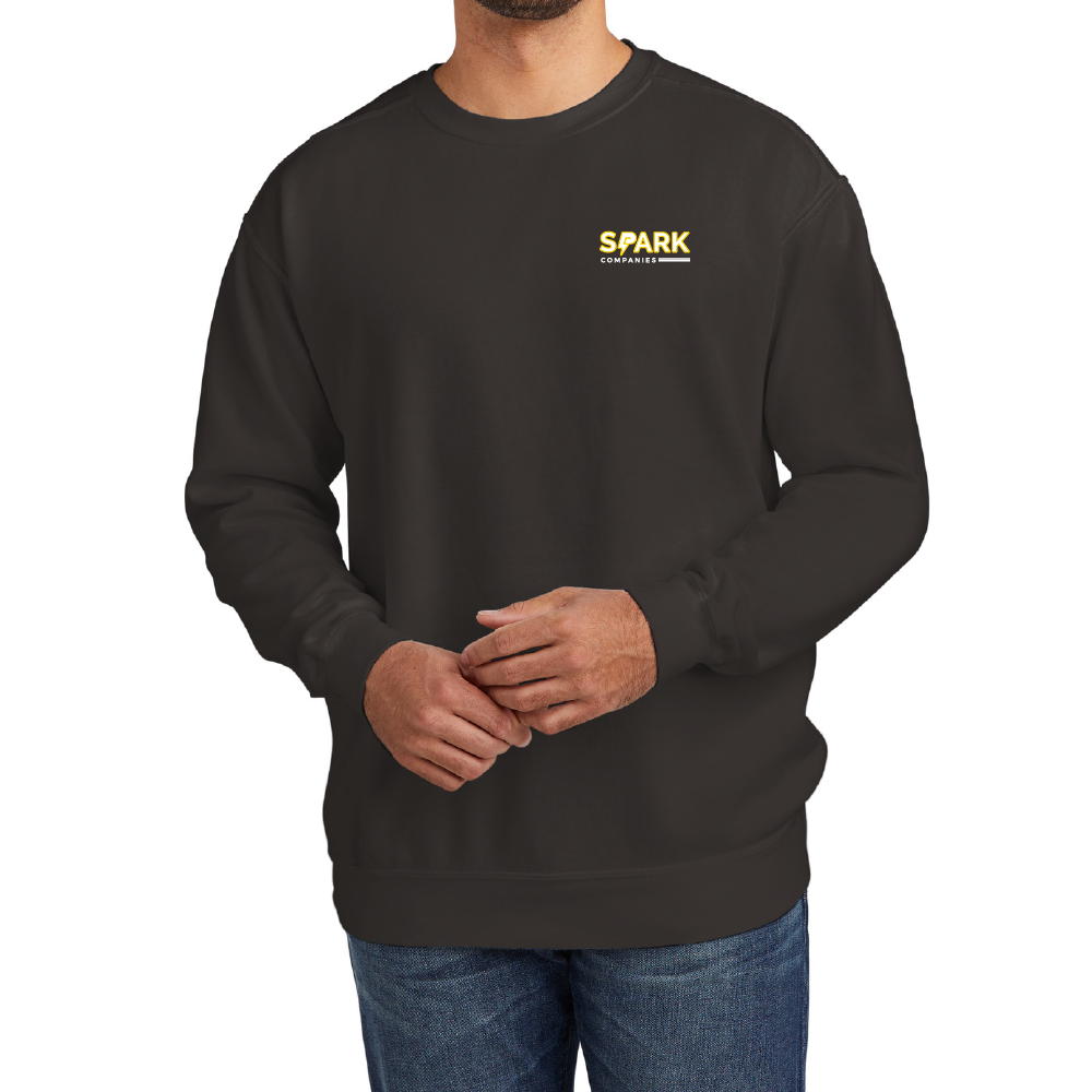 Spark Companies Premium Cotton Crewneck Sweatshirt