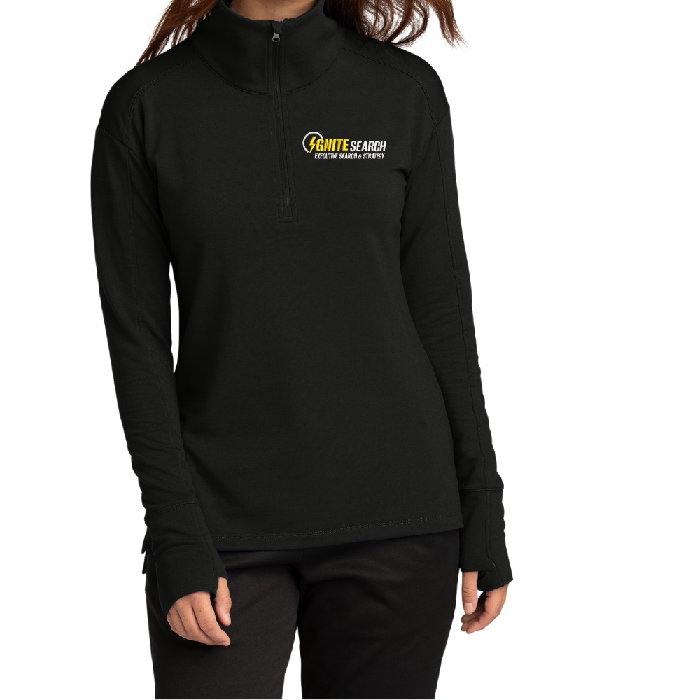 Ignite Search Ladies Flex Fleece 1/4-Zip
