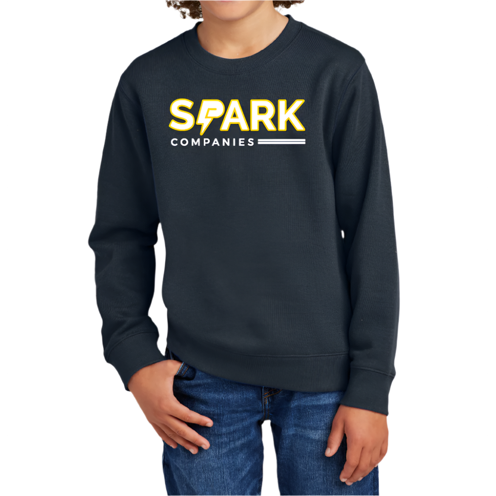 Spark Companies Youth Fleece Crew