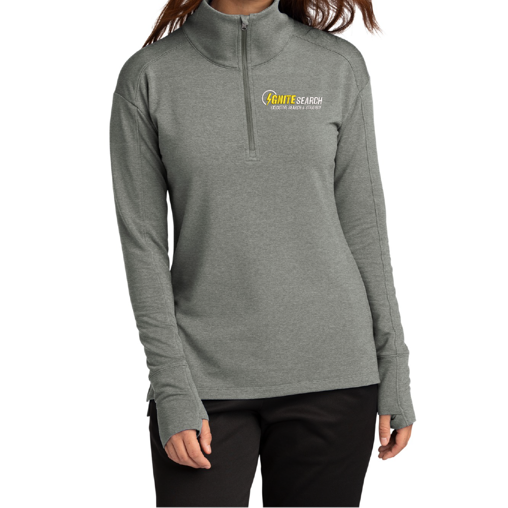 Ignite Search Ladies Flex Fleece 1/4-Zip