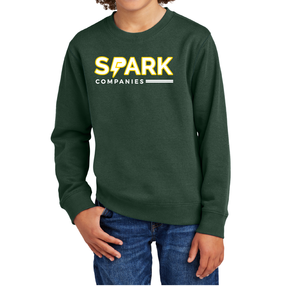 Spark Companies Youth Fleece Crew