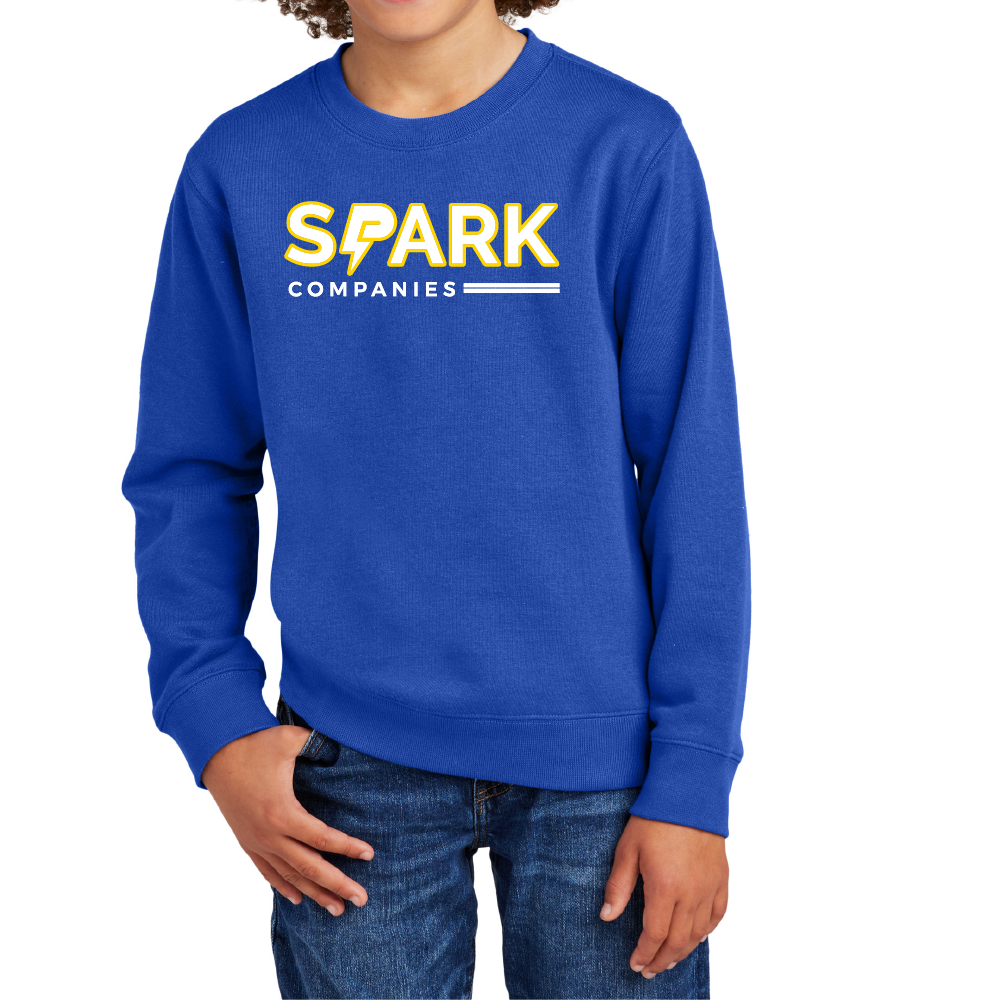 Spark Companies Youth Fleece Crew
