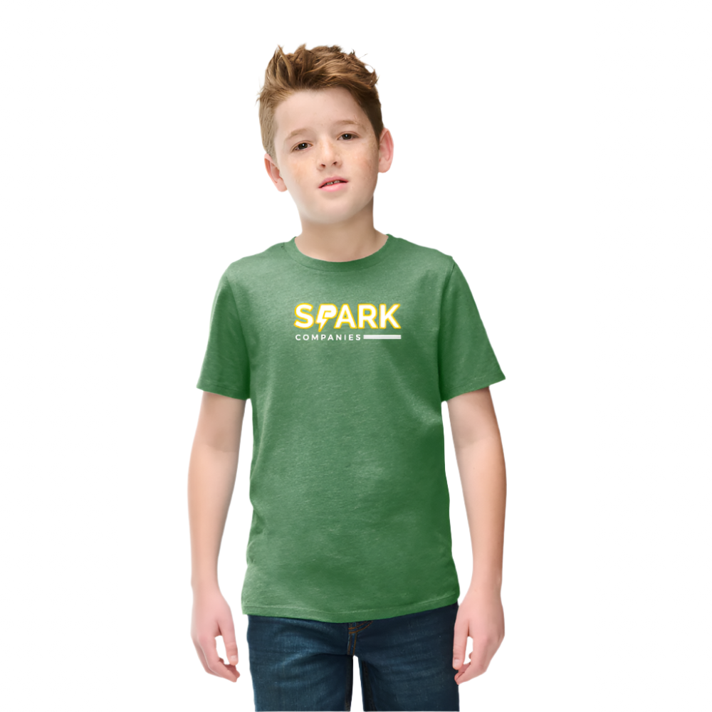 Spark Companies Youth Perfect Blend® CVC Tee