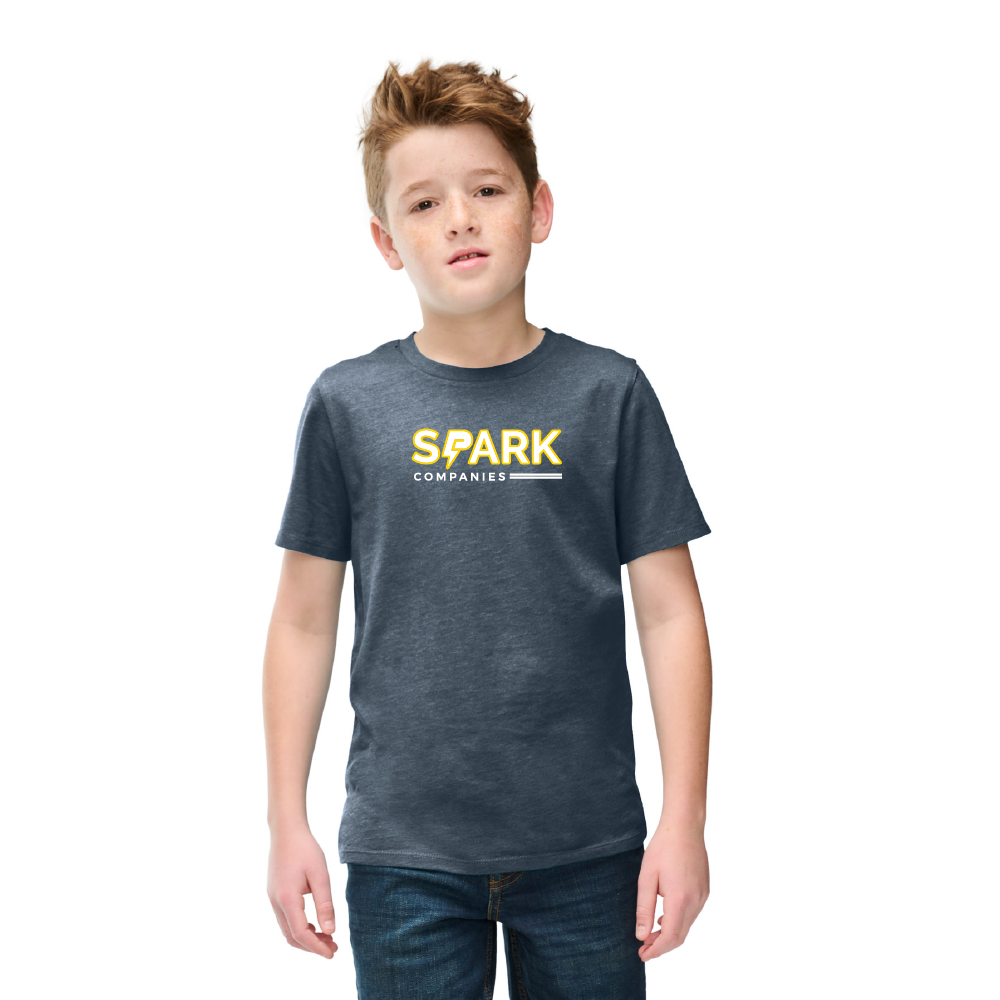 Spark Companies Youth Perfect Blend® CVC Tee