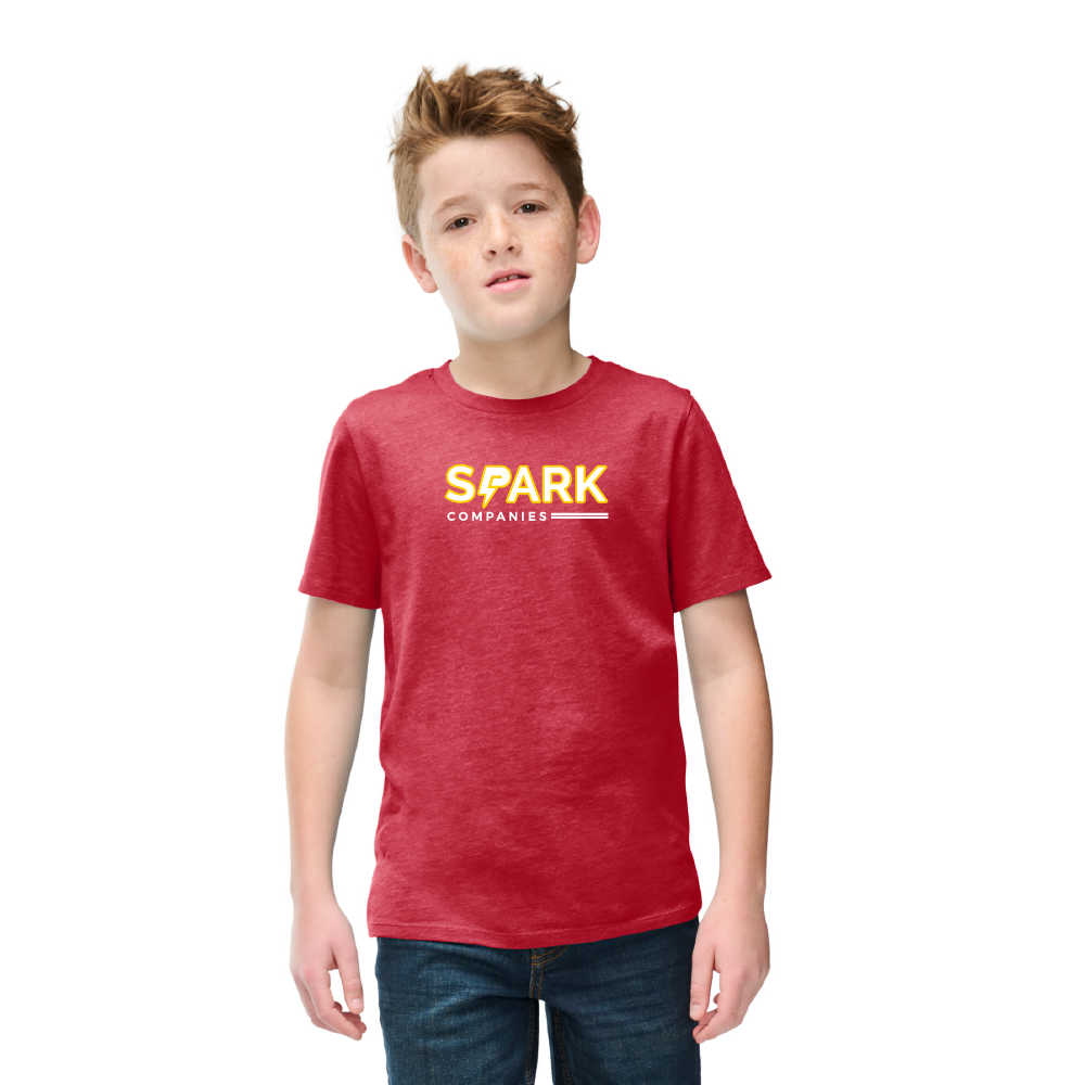 Spark Companies Youth Perfect Blend® CVC Tee