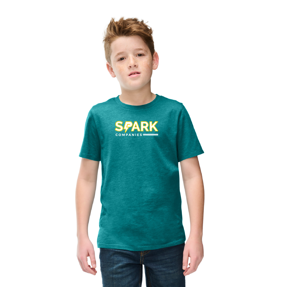 Spark Companies Youth Perfect Blend® CVC Tee