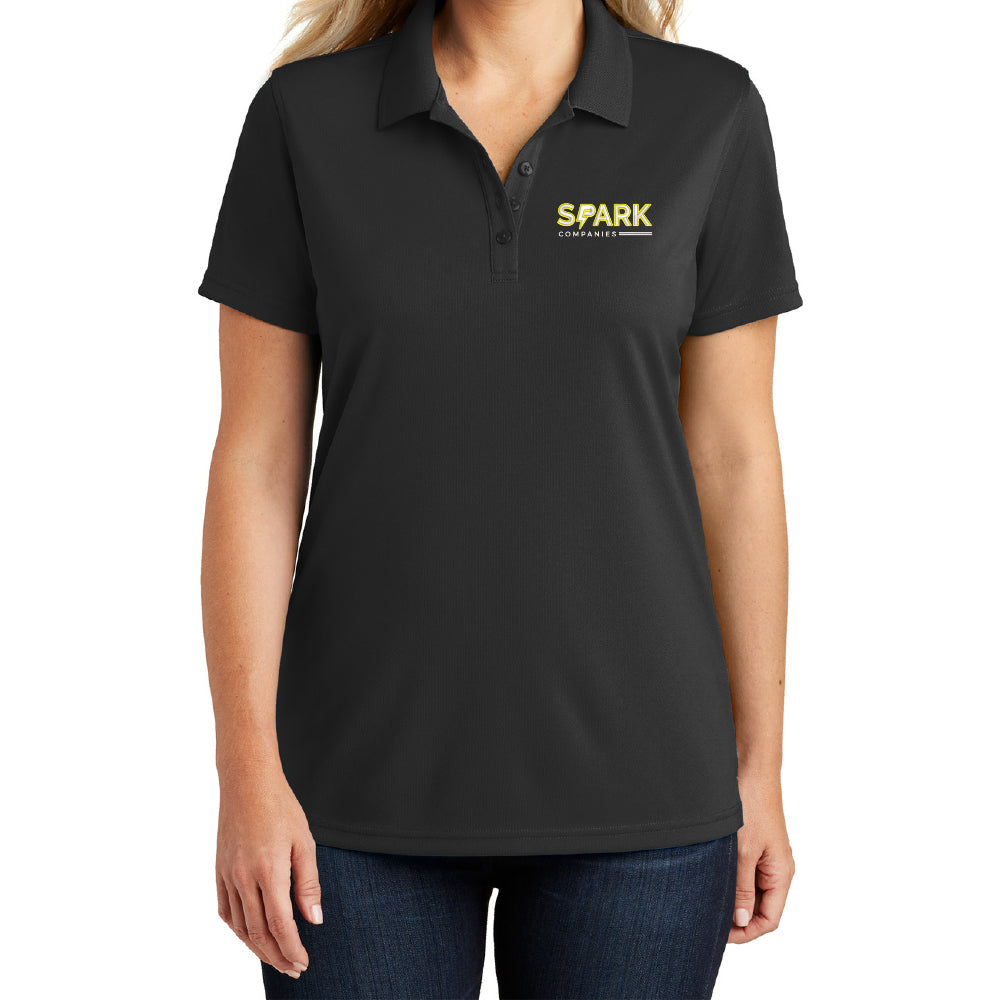 Spark Companies Ladies Essential Micro-Mesh Polo