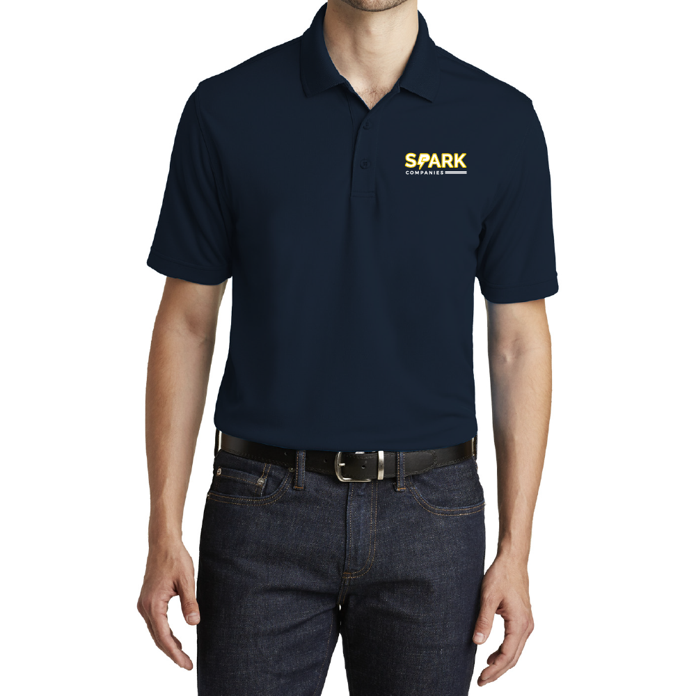 Spark Companies Essential Micro-Mesh Polo