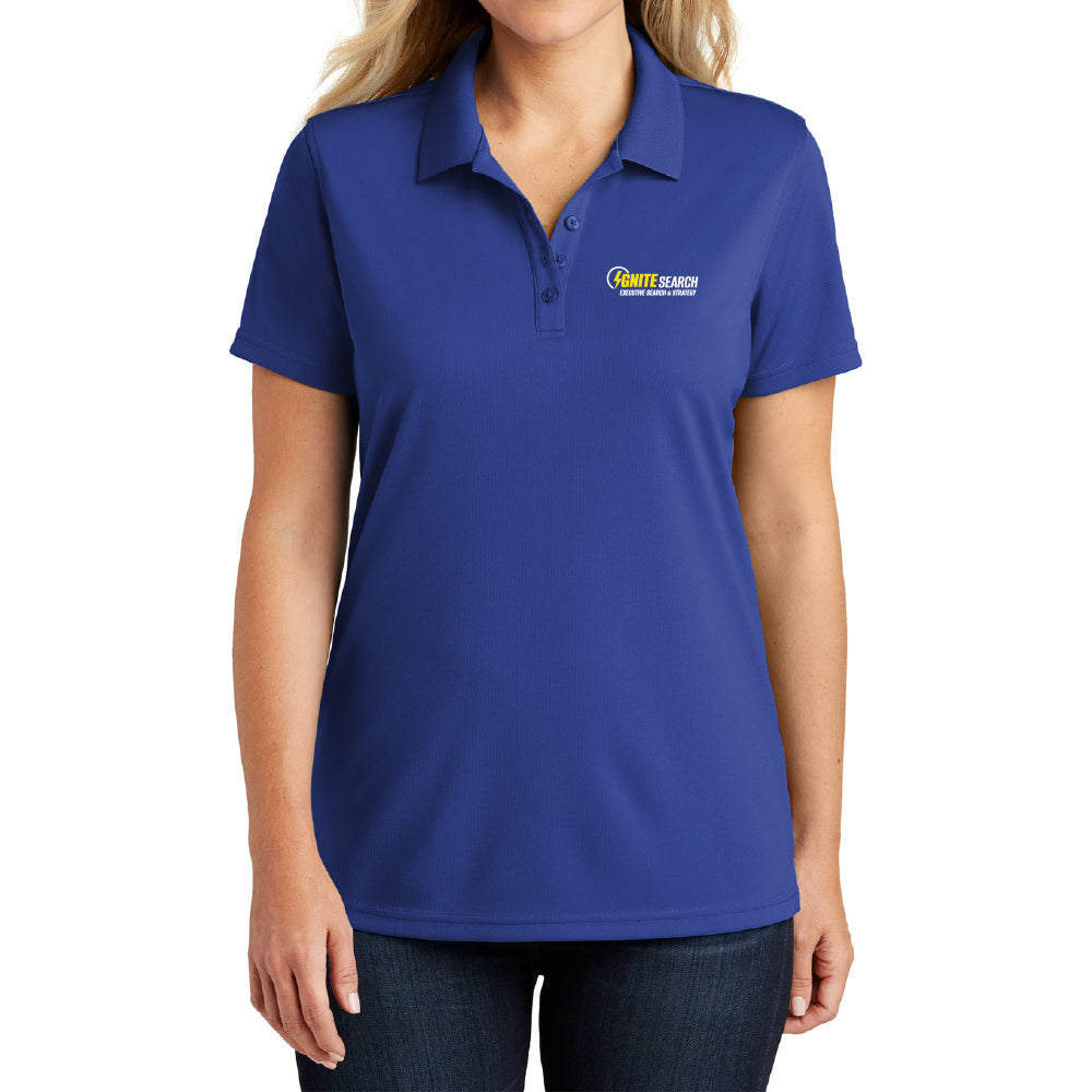 Ignite Search Ladies Essential Micro-Mesh Polo