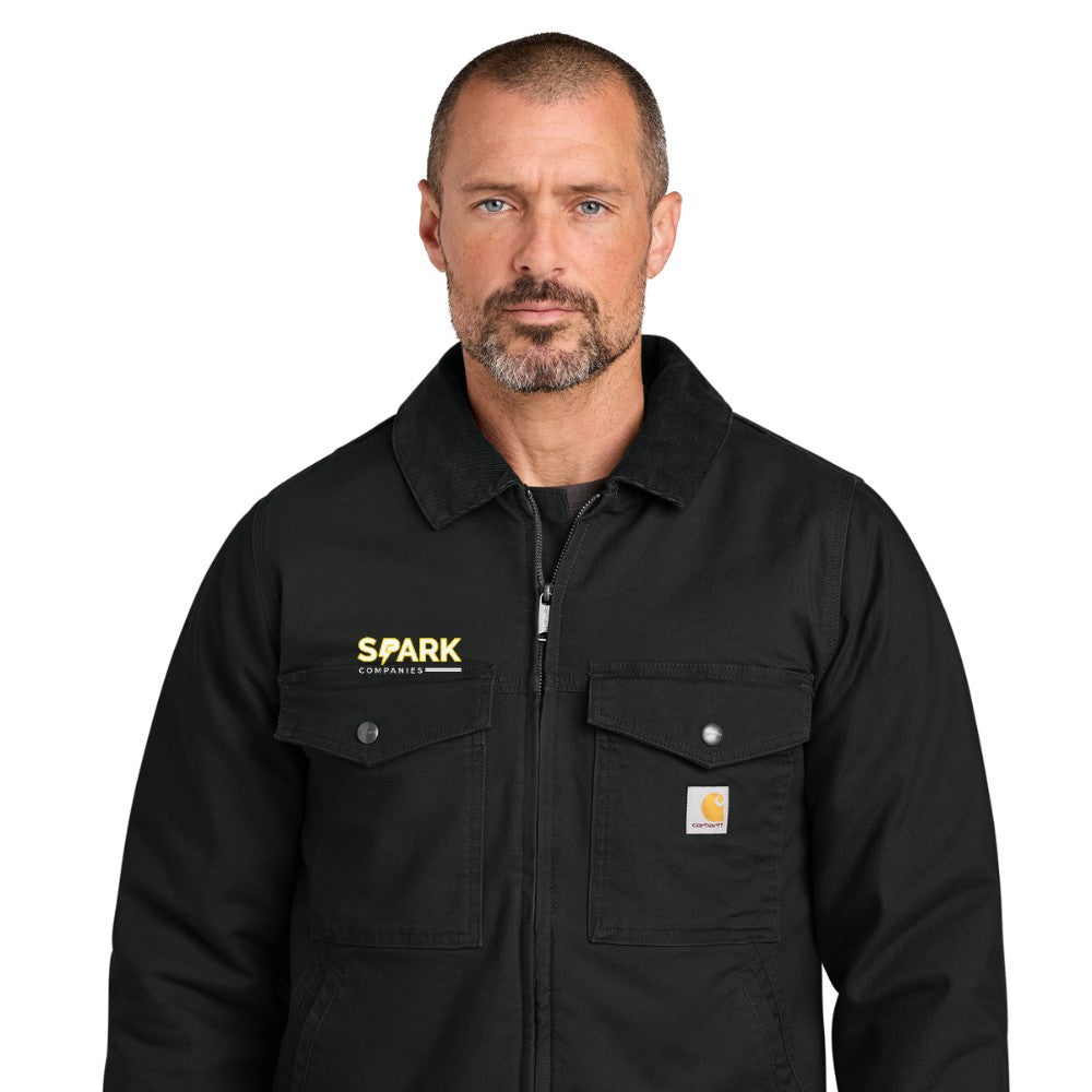 Spark Companies Carhartt Montana Rugged Flex Duck Jacket - Black