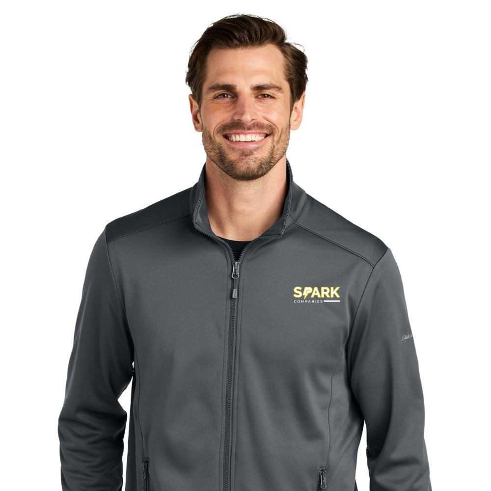 Spark Companies Eddie Bauer Smooth Mid Layer Fleece Full-Zip - Iron Gate