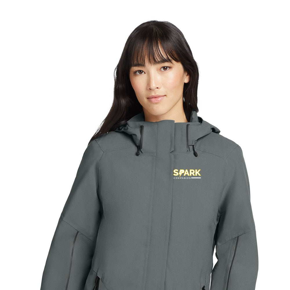 Spark Companies Eddie Bauer Women's WeatherEdge Plus Insulated Jacket - Metal Grey