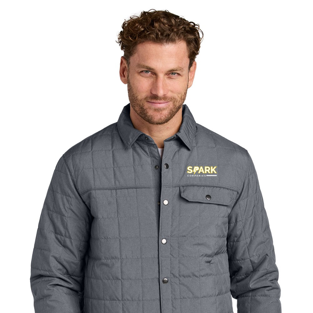 Spark Companies Eddie Bauer Shirt Jac - Charcoal Grey Heather