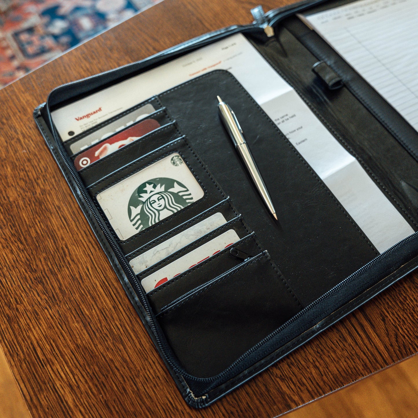 Spark Talent Acquisition Leather Padfolio