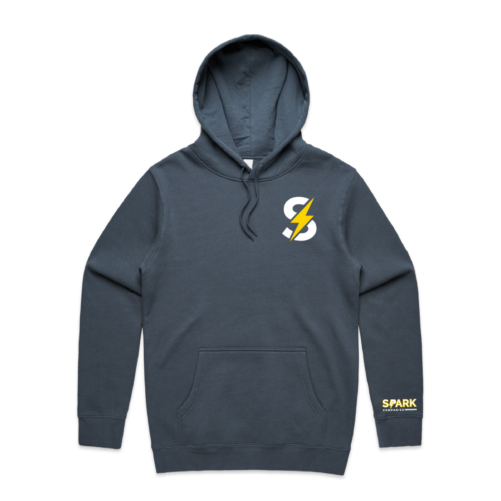 [Christmas Shop] Spark Symbol Left Chest + Spark CompaniesPremium Stencil Hoodie