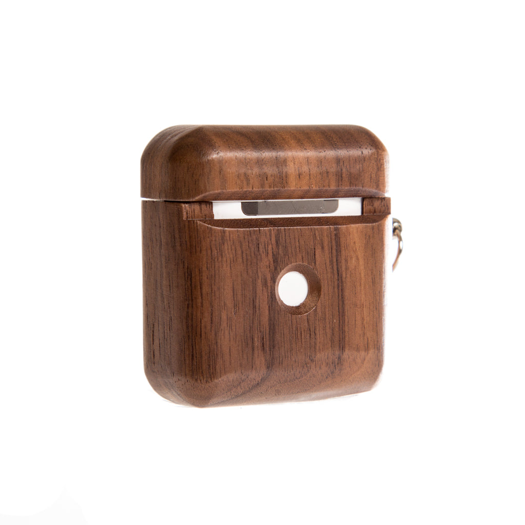 Branded Walnut AirPods Case