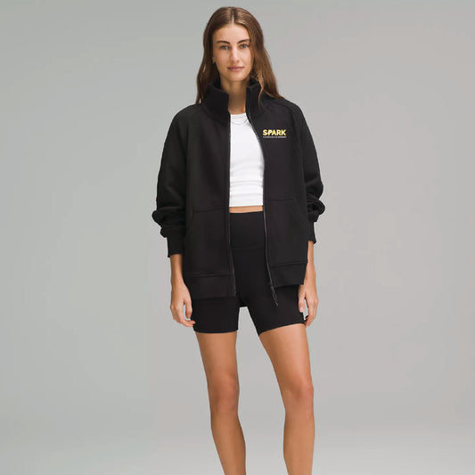 [Christmas Shop] Spark Companies Lululemon Ladies' Scuba Oversized Funnel-Neck Full Zip