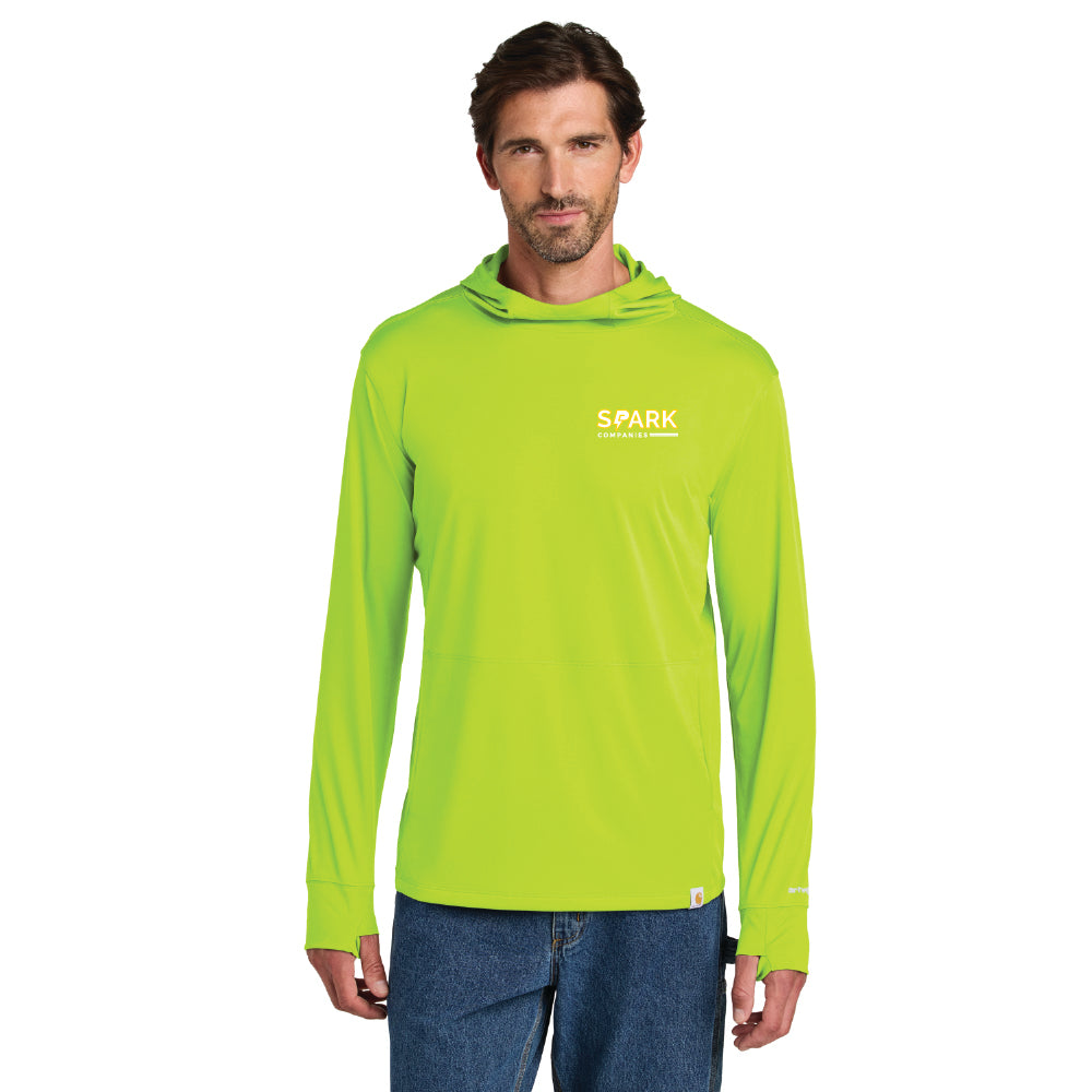 Spark Companies Carhartt Force® Sun Defender™ Long Sleeve Hooded T-Shirt