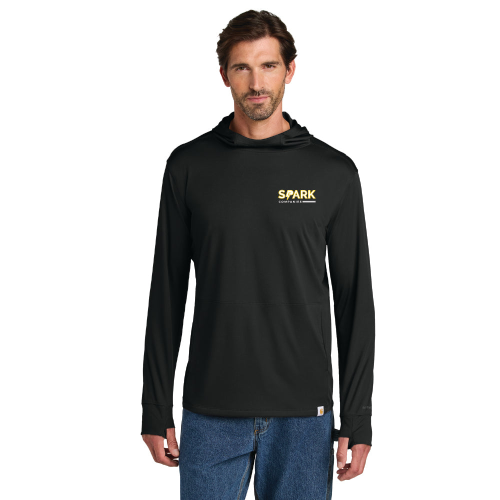 Spark Companies Carhartt Force® Sun Defender™ Long Sleeve Hooded T-Shirt