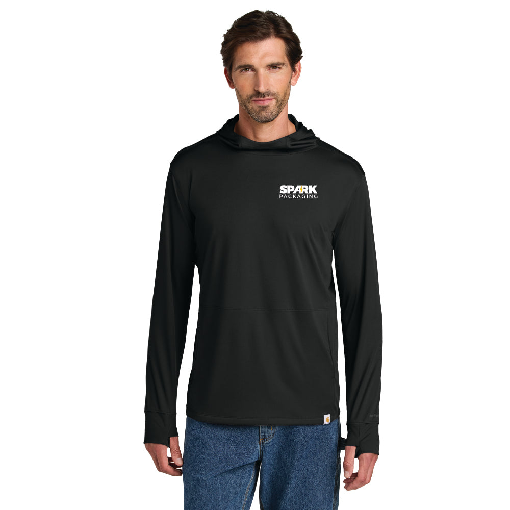 Spark Packaging Carhartt Force® Sun Defender™ Long Sleeve Hooded T-Shirt