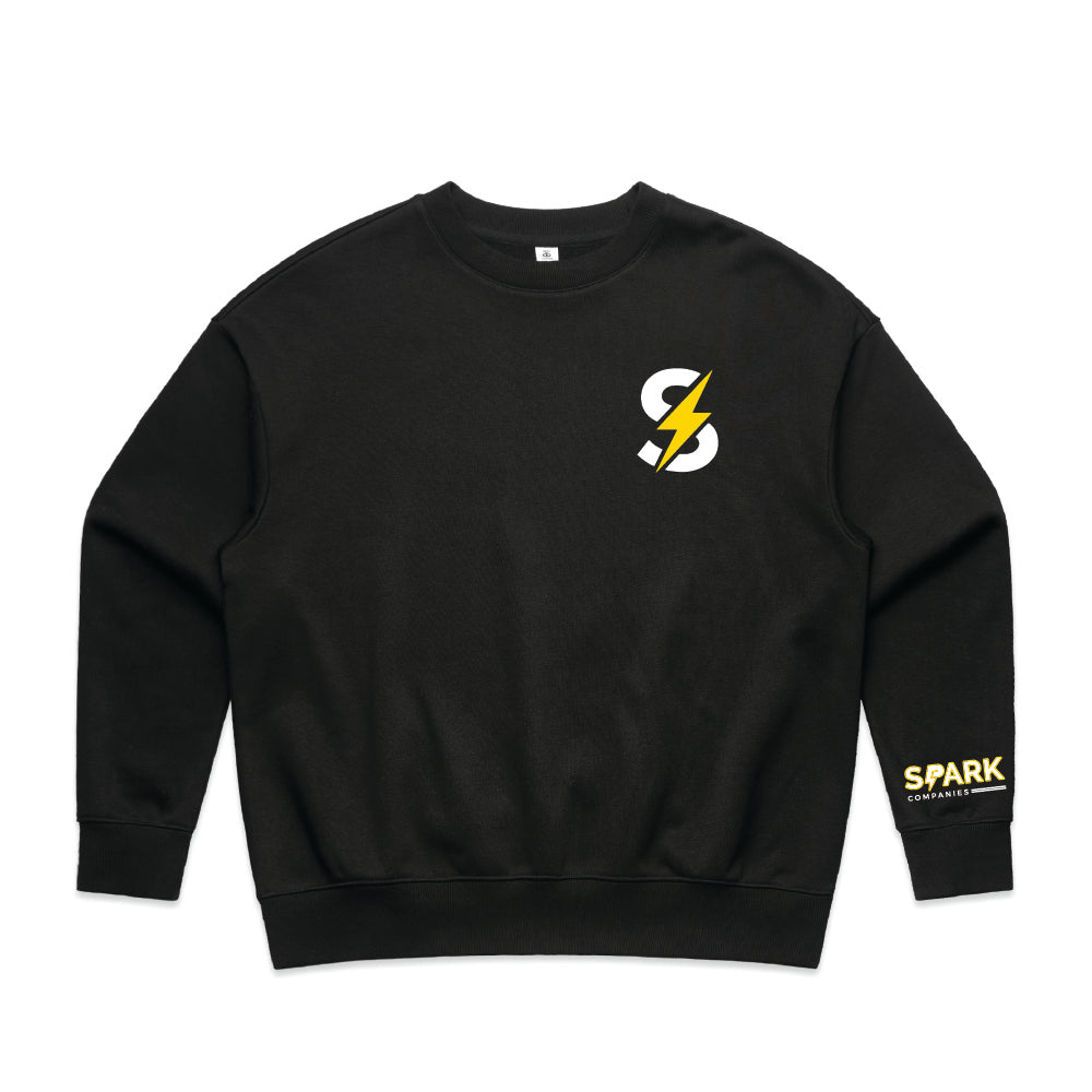 [Christmas Shop] Spark Symbol Left Chest + Spark Companies Ladies Heavy Crew
