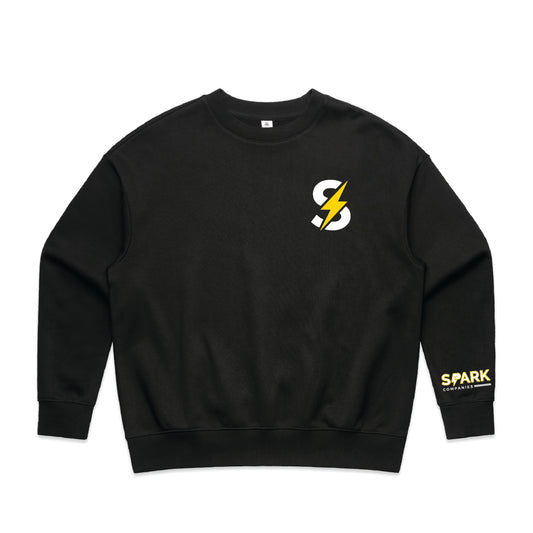[Christmas Shop] Spark Symbol Left Chest + Spark Companies Ladies Heavy Crew