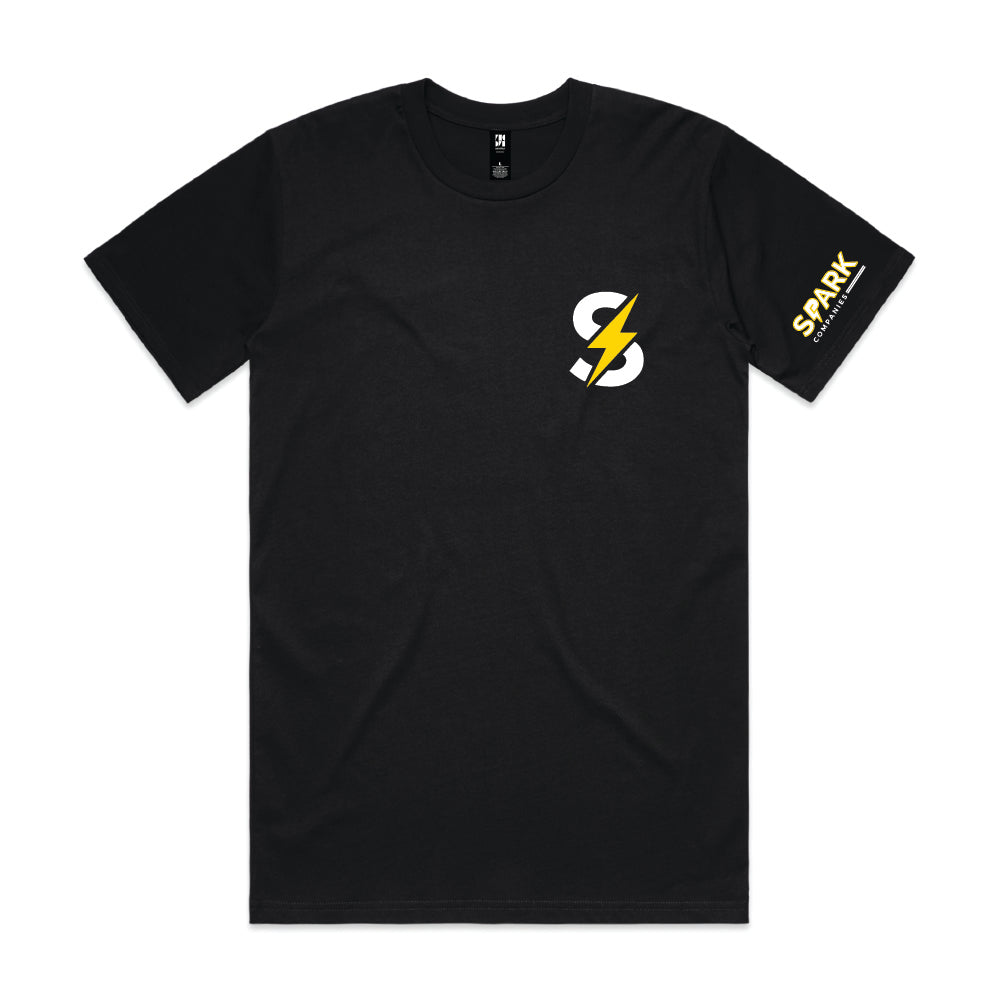 [Christmas Shop] Spark Symbol Left Chest + Spark Companies Premium Short Sleeve Tee