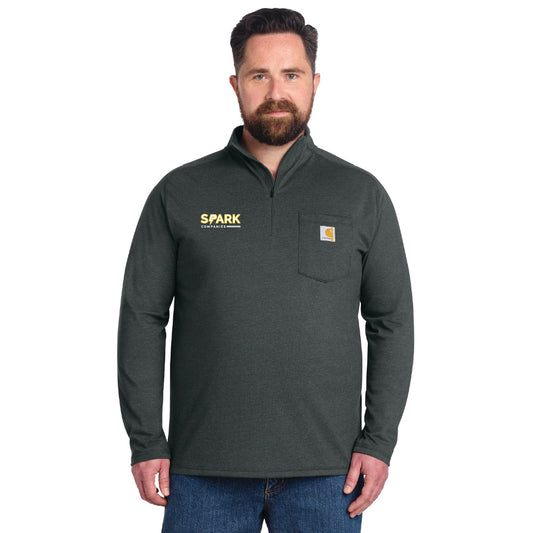 Spark Companies Carhartt Force® 1/4-Zip Long Sleeve T-Shirt