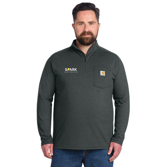Spark Talent Acquisition Carhartt Force® 1/4-Zip Long Sleeve T-Shirt