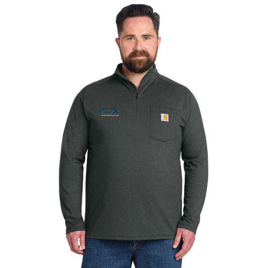 Flex Workforce Carhartt Force® 1/4-Zip Long Sleeve T-Shirt