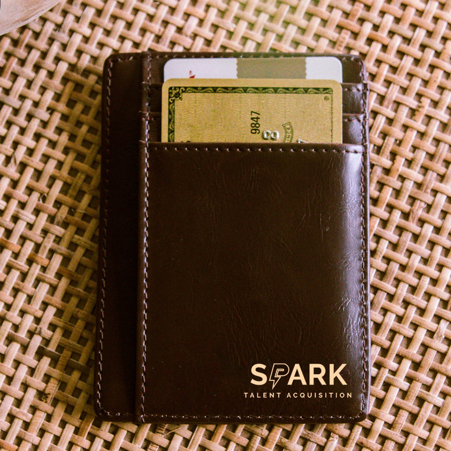 Spark Talent Acquisition Front Pocket Wallet