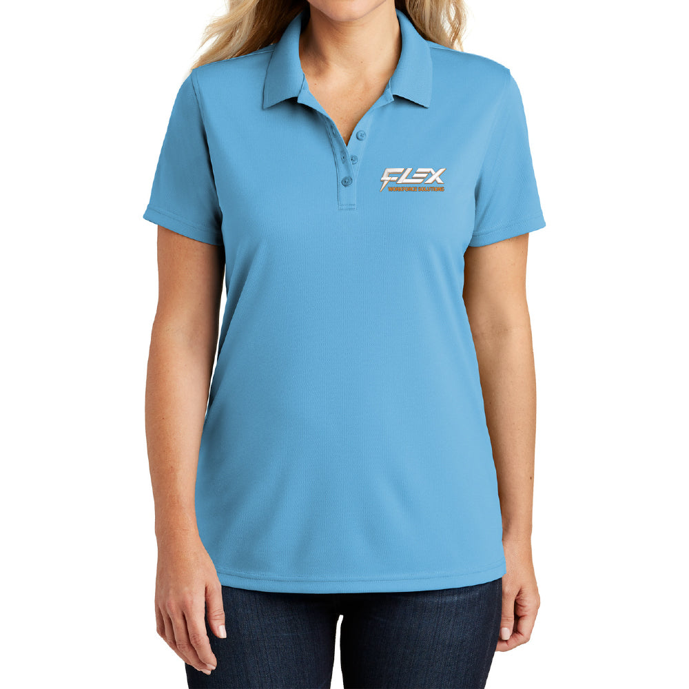 Flex Workforce Ladies Essential Micro-Mesh Polo