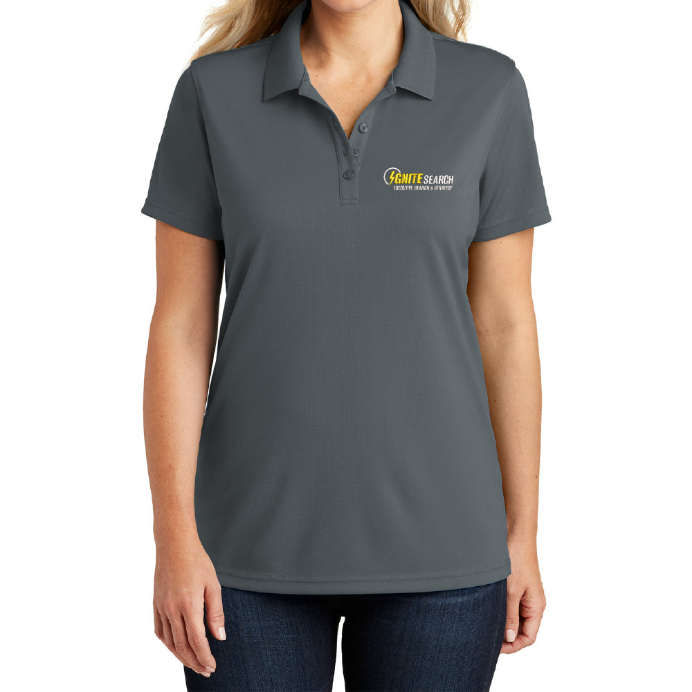 Ignite Search Ladies Essential Micro-Mesh Polo