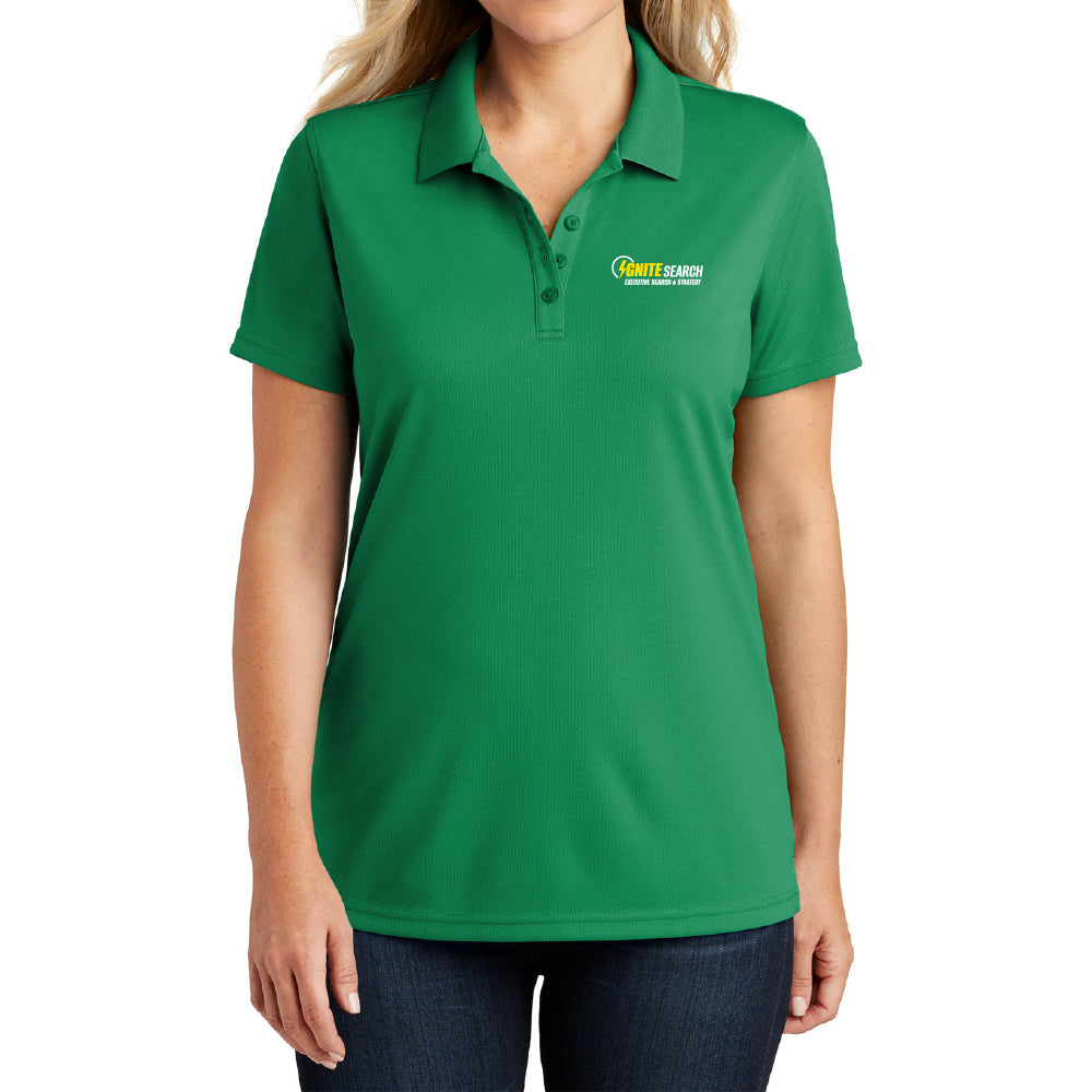 Ignite Search Ladies Essential Micro-Mesh Polo