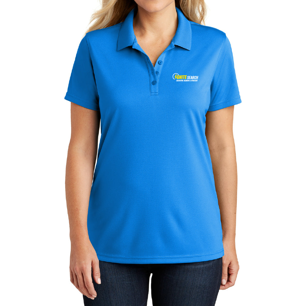 Ignite Search Ladies Essential Micro-Mesh Polo
