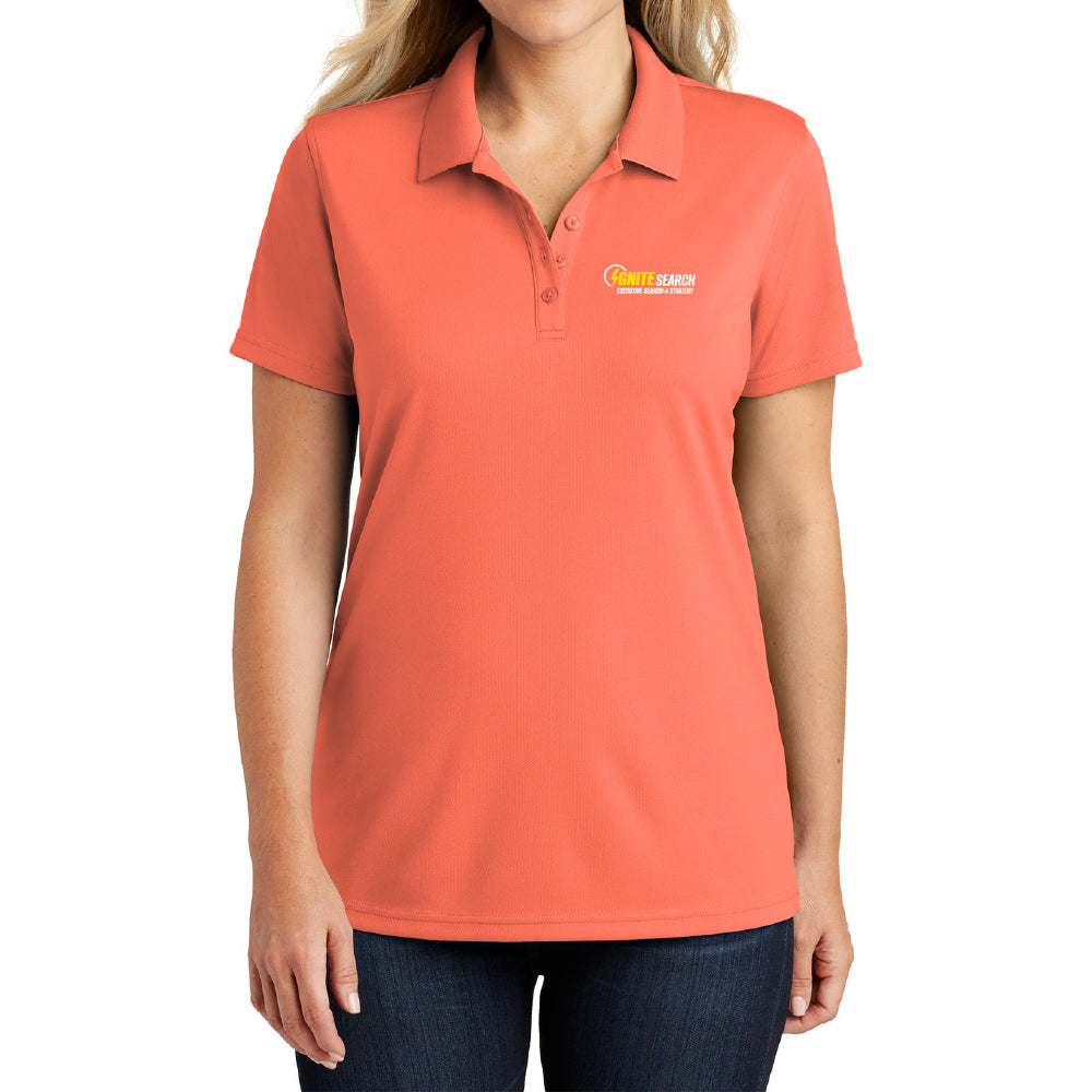 Ignite Search Ladies Essential Micro-Mesh Polo