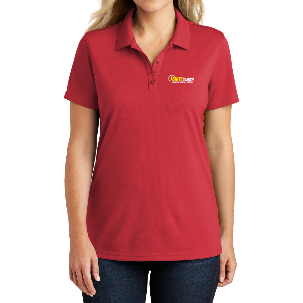Ignite Search Ladies Essential Micro-Mesh Polo