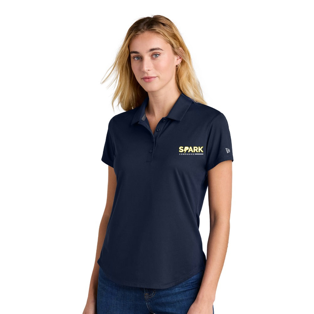 Spark Companies New Era Women's Power Polo - True Navy