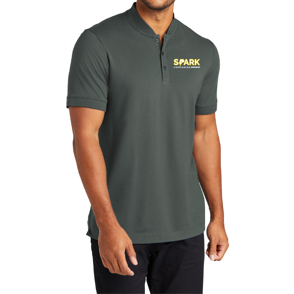Spark Companies Mercer+Mettle® Stretch Pique Henley