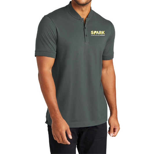 Spark Companies Mercer+Mettle® Stretch Pique Henley