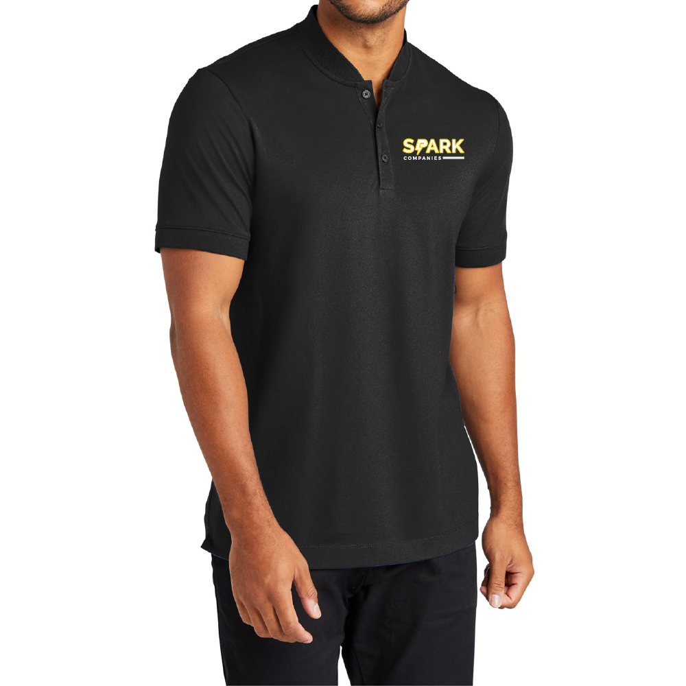 Spark Companies Mercer+Mettle® Stretch Pique Henley