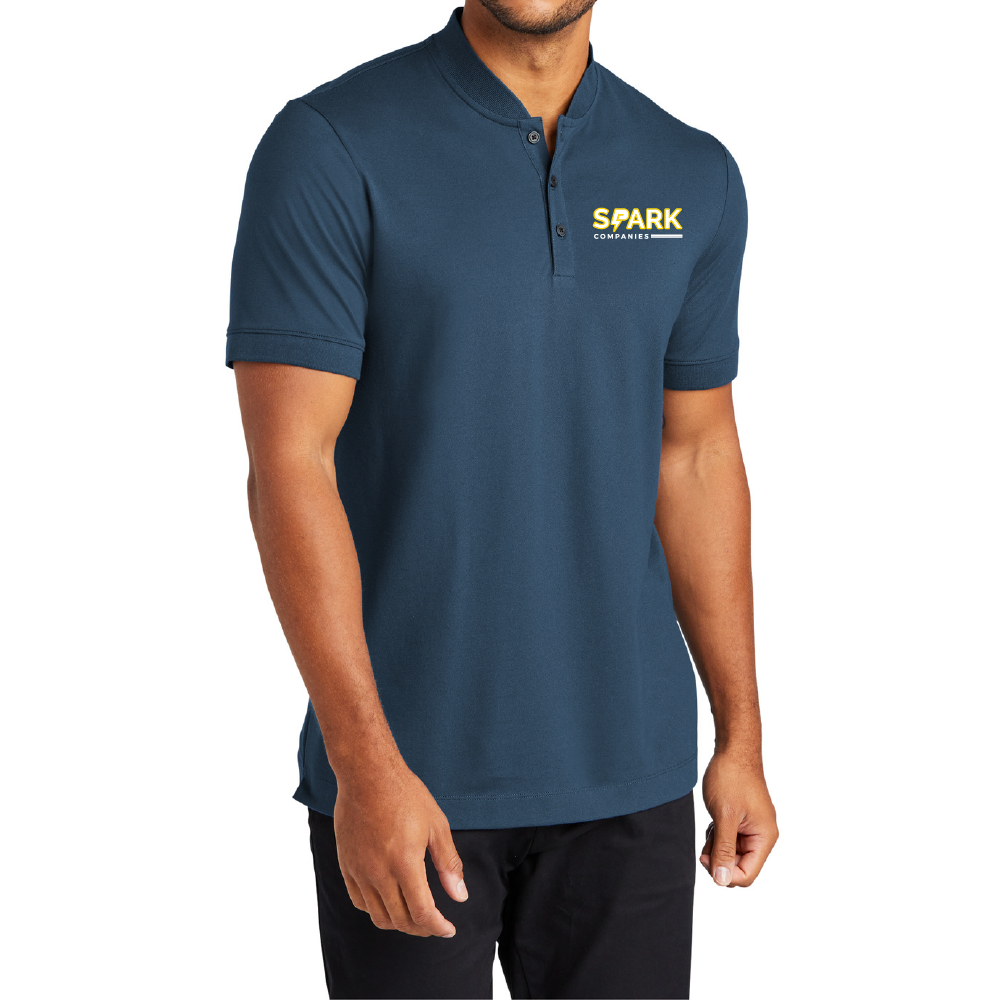 Spark Companies Mercer+Mettle® Stretch Pique Henley