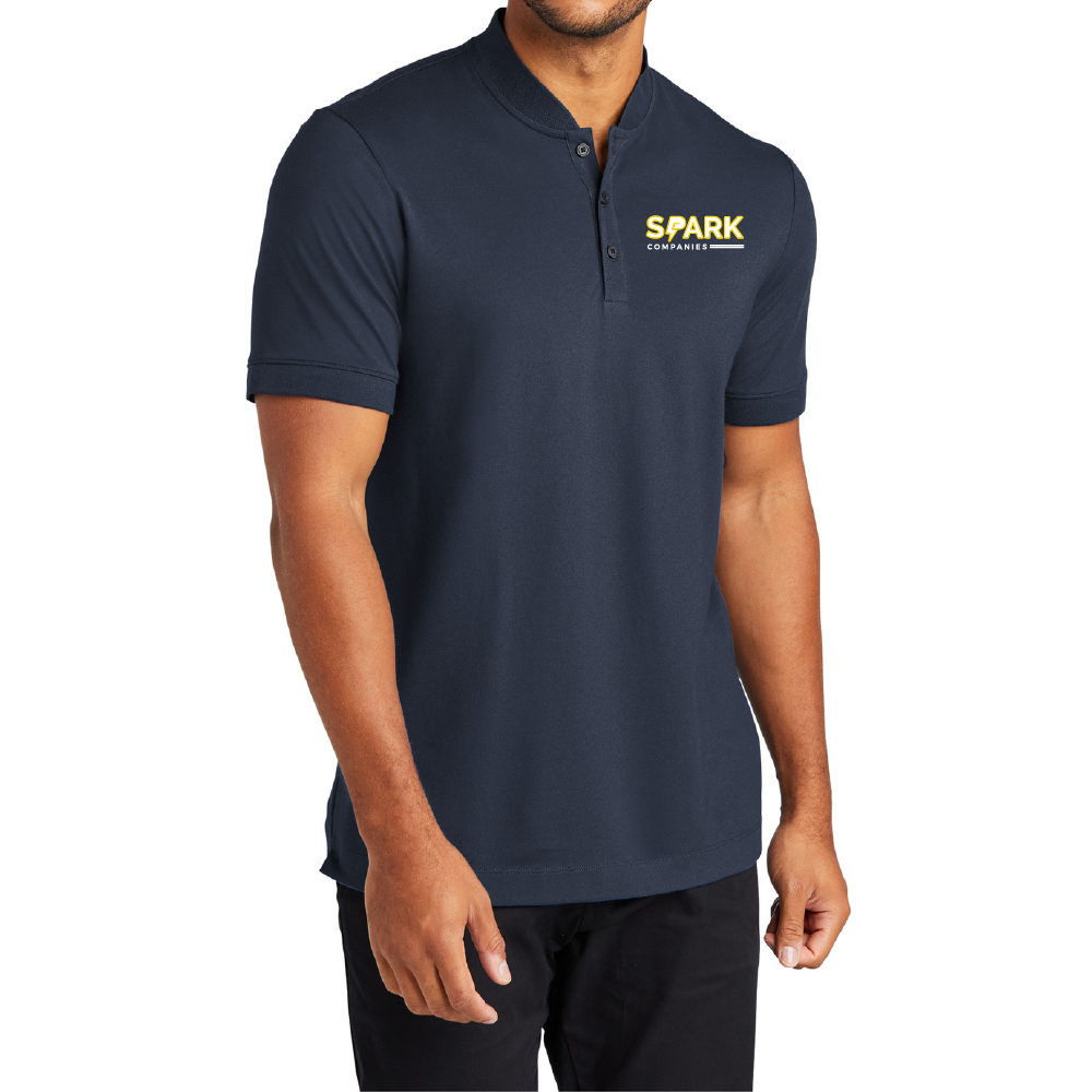 Spark Companies Mercer+Mettle® Stretch Pique Henley
