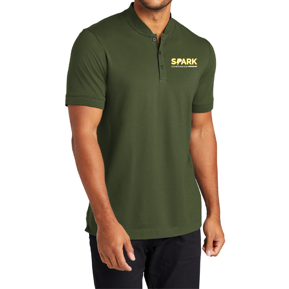 Spark Companies Mercer+Mettle® Stretch Pique Henley